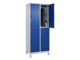 dubbeldekse locker,HxBxD 1950x800x500mm,2x2vak.,vak B 400mm - 3