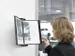 Système de présentation mural Tarifold VEO A4 PP avec 10 poches noir