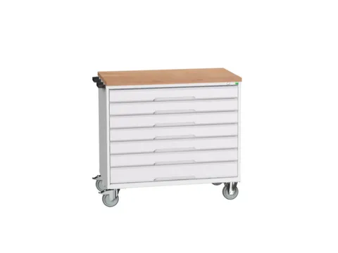 chariot à outils HxlxP 980x1050x600mm plateau multiplex