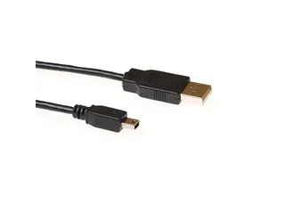 Kabel ACT USB 2.0 A male - USB mini B5 male 3 meter - 2