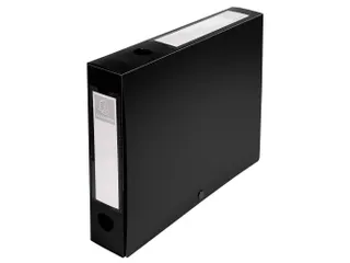 Klasseerdoos PP opaa k rug 60mm zwart - 1