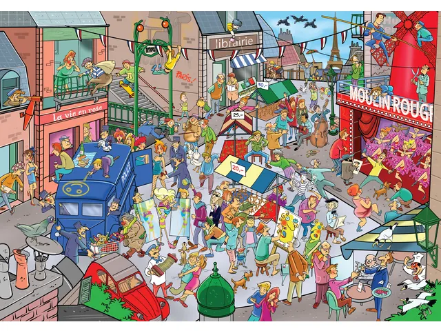 Puzzel That's Life City Paris 1000 stukjes
