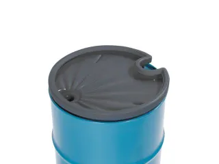 trechter,v. 200l vat,Ø 580mm,m. uitsparing v. vulstandmeter,HDPE - 2