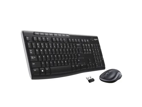 Logitech C270-webcam en MK270 draadloze toetsenbord- en muiscombinatie