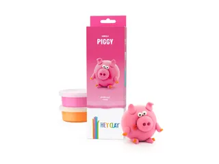 Klei Hey Clay Piggy 3 potjes - 1