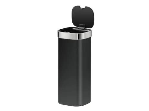 Afvalbak Loft Touch Top Bin 40 liter Mat Zwart
