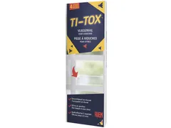 Ti-Tox anti-vliegensticker, transparant, 4 stuks