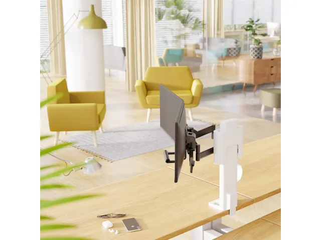 Support pour deux écrans Trace à profil mince