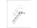 escalier mobile,estrade H 3,75m,15marches,marches l 1000mm,alu