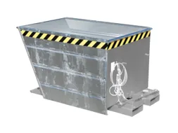 kiepbak,HxLxB 730x1370x800mm,0,55m³,draagverm. 750kg,verzinkt
