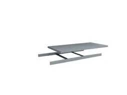 legbord,v. breedvakstelling,BxD 1500x800mm,vakl. 350kg,verzinkt