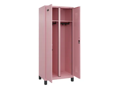 locker voor scheiding van kleding,HxBxD 1950x800x500mm,2vak