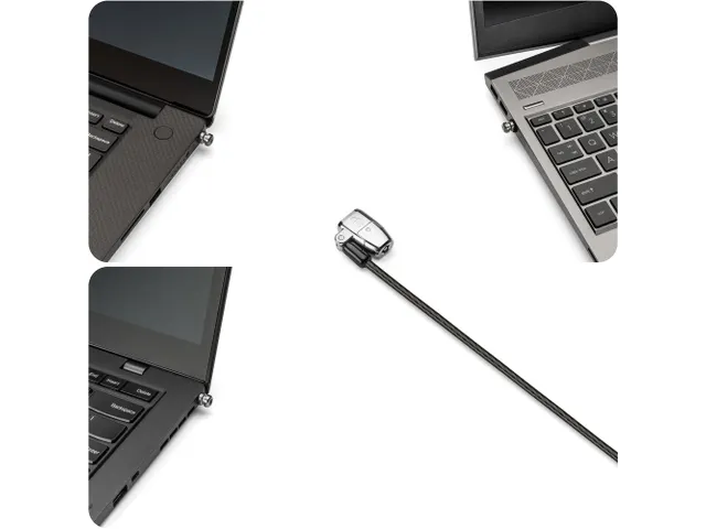 Câble de sécurité universel ClickSafe 2.0 à clé