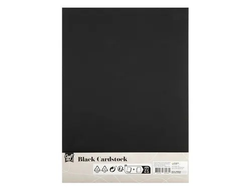 Hobbykarton CraftID A4 220gr zwart 10 vel