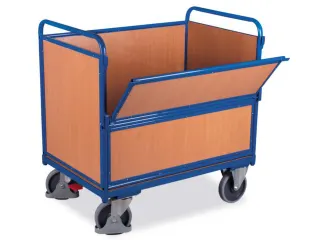kratwagen,draagverm. 500kg,laadvl. LxB 1200x750mm - 1