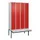 Z-garderobekast,HxBxD 2120x1200x815mm,8vak,vak B 300mm,cil.-slot