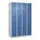dubbeldekse locker,HxBxD 1850x1200x500mm,4x2vak.,vak B 300mm