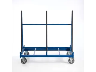 Platenwagen 1200kg Bxd 1600x800mm Dubbelzijdig Ral5010 - 8