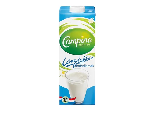 Melk Campina LangLekker halfvol 1 liter
