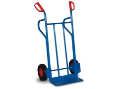 steekwagen 250kg steekplaat BxD 480x300mm staal RAL5010 luchtbanden