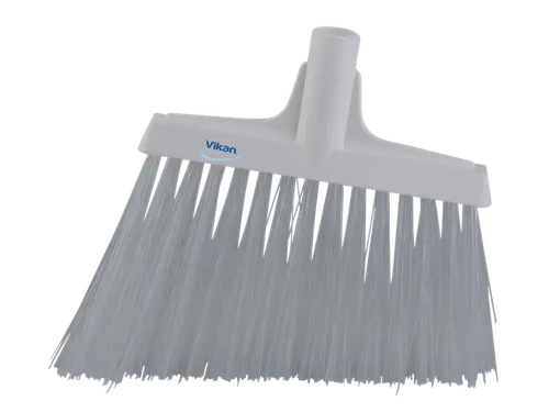Hygiene 2914-5 hoekbezem wit harde lange schuine vezels 290mm