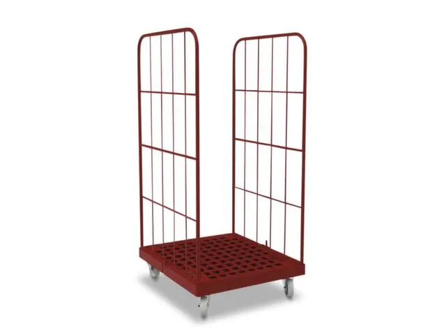 rolcontainer,draagverm. 500kg,HxLxB 1530x815x724mm,nuttige H 1350mm