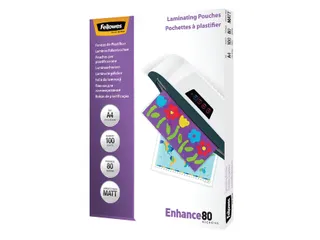 Lamineerhoes Fellowes A4 Mat 80 Micron - 1