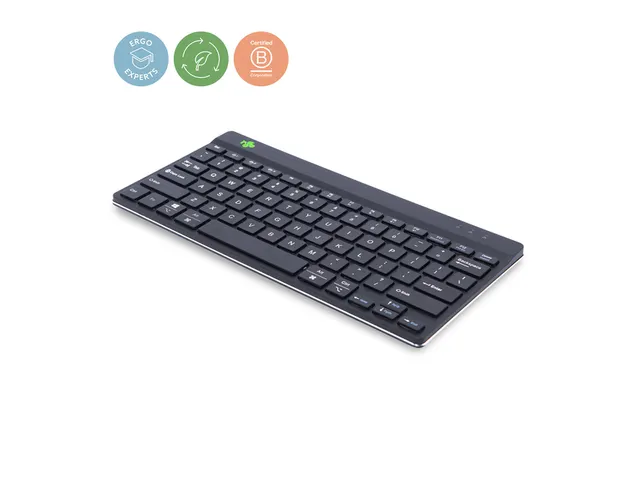 Toetsenbord R-Go Ergonomisch Compact Break QWERTY zwart
