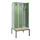 locker met bank,voor scheiding van kleding,HxBxD 2120x900x815mm,3vak