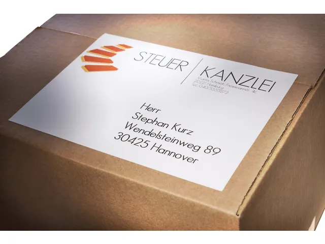 Etiket Avery Zweckform 6135 210x148mm A5 wit 200 stuks