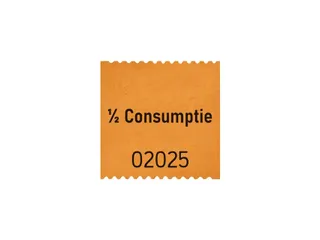 Consumptiebon Combicraft 1/2 500 stuks oranje - 3