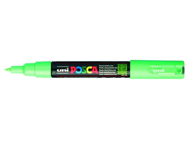 Verfstift Posca PC1MC Extra Fijne punt 0,7-1,0mm lichtgroen