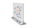 Desktop Glasbord Magnetisch Nobo Diamond 58.5x44.7cm - 9