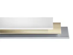 afdekplaat,v. bijzetkast,HxBxD 25x1200x500mm,hout gelakt decor esdoorn