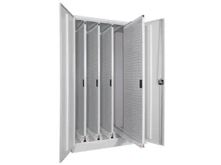 verticale kast cil.slot HxBxD 1950x1000x600mm dubbele vleugeldeur - 1