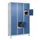 lockerkast,HxBxD 1950x1200x500mm,3x5vakken,vak B 400mm,cil.-slot