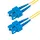2 Meter SC naar SC (UPC) OS2 Single Mode Duplex Glasvezel Kabel