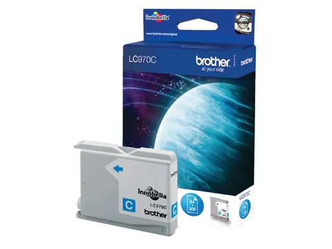 Inkcartridge Brother Lc-970C Blauw