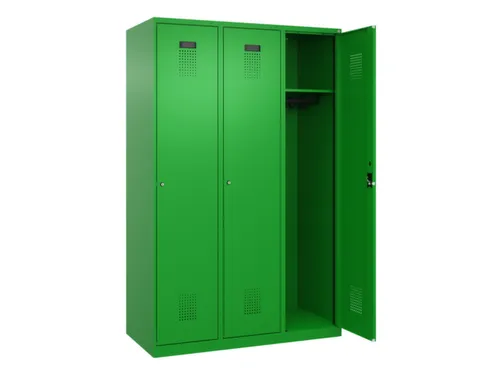 locker,HxBxD 1850x1200x500mm,3vak,vak B 400mm,cil.-slot