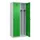 locker voor scheiding van kleding,HxBxD 1850x800x500mm,2vak