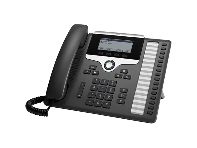 Cisco 7861 IP telefoon Zwart Zilver