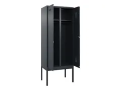 locker voor scheiding van kleding,HxBxD 2120x800x500mm,2vak