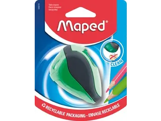 potloodslijper Clean 2-gaats, op blister - 2