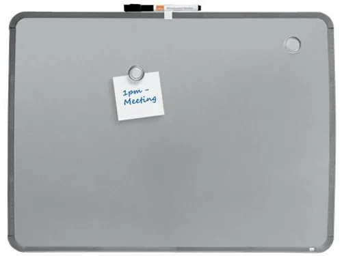 Whiteboard Nobo Slim Line 43x58cm Zilver