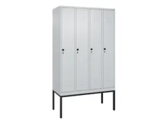 locker voor scheiding van kleding,HxBxD 2120x1200x500mm,4vak