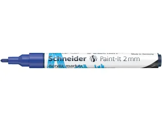 Acrylmarker Schneider Paint-It 310 2mm blauw - 4