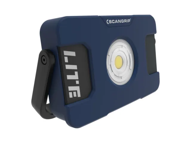 accu-schijnwerper voor in de bouw,behuizing kunststof,COB-led