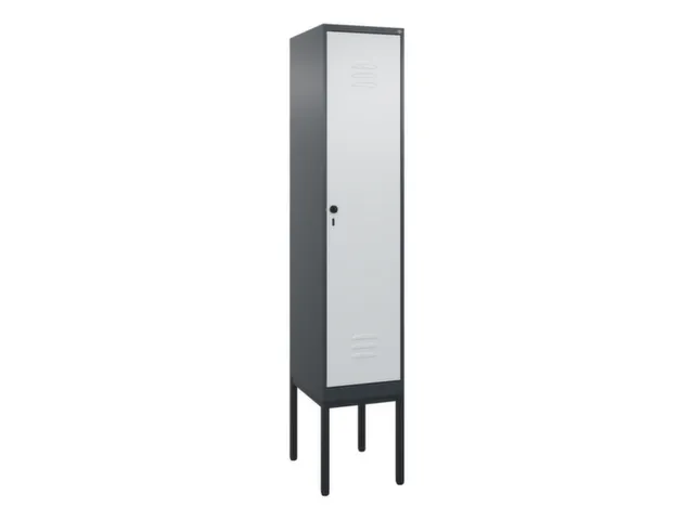 locker voor scheiding van kleding,HxBxD 2120x400x500mm,1vak