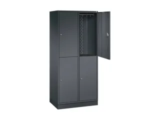 grootvolume garderobekast,HxBxD 1950x820x500mm,2x2vak.,vak B 360mm - 1