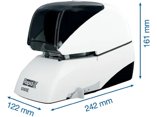 Rapid contactloze elektrische nietmachine 5080E zilver/oranje